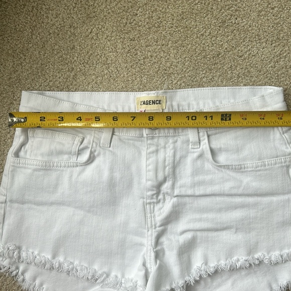 L’agence White denim shorts - Picture 8 of 11